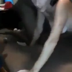 CREW OF BLACK GUYS CARRY WOMAN TO BEDROOM TO RUN TRAIN