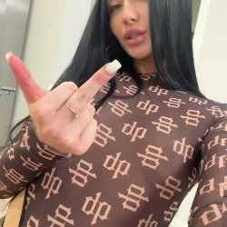 🔞Sheer sexy tits & harnessed ass 🍑💋 Full reveal on OF!