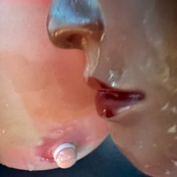 cumshots on model heads