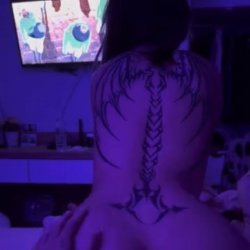 asian teen showing her riding skills
