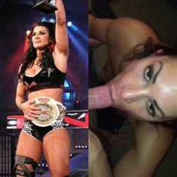 Ex-WWE Star Sucks Dick on Camera 😍