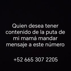Manden mensaje para contenido de mi mamá