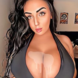 😍Carmen Sandi aka “thatgreeneyedgirl22” beautiful big TITS and a face that says FUCK ME!