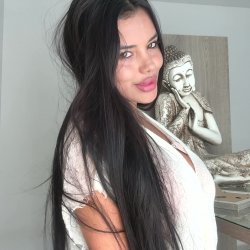 🔞 Young sexy hot perky tits long hair sheer tease horny slut 🫦💦🍑😈 OF now