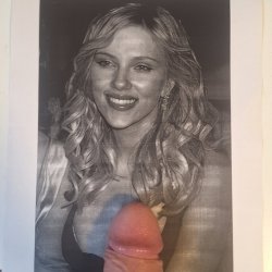 Scarlett Johansson cum tribute 3