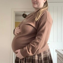 I hope you're enjoying watching my bump grow
