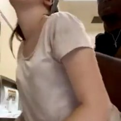 Coworkers fuck in toilet on night shift