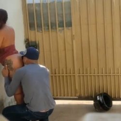 Deu para o entregador de gás