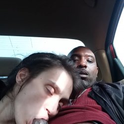 Toothless Streetwalker Bitch Gumming and getting Face Fucked