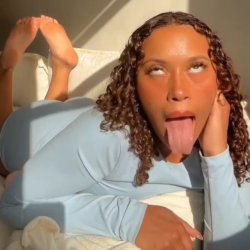 Ebony Feet Joi and Ahegao