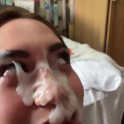 Taking a facial and going out in public 😳cumwalk