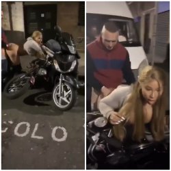 UK Thot Taking Backshots In Public While Friend Films