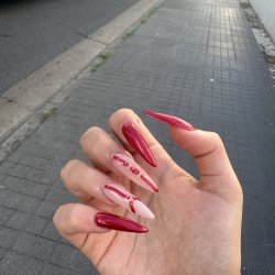 I moan as you take me, my nails dragging down your skin