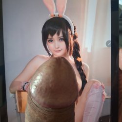 Tribute for an Asian cute cosplay slut