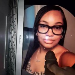 friend kiara nutty pretty face lips,chest,eyes contact made blow ropes finna cum on her face again😩