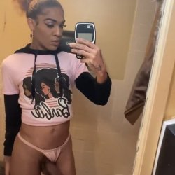 My Ex Trans Girlfriend Has A Huge Dick 😋 (Cumshot, Stroking, new york, dl, Public, Monster Dick bi)