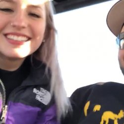 super risky sloppy blowjob on chicago ferris wheel