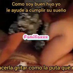 Hago gritar a la puta de mi mamá  xxx