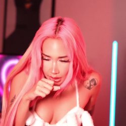 🔞 horny pink hair bunny slut big tits tight pussy wet 🫦💦 See my OF