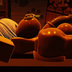Sleeping on the counter (Need someone to trib me rn :3)
