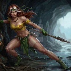 rogue__the_savage_land__by_badherostyle_dlvc7x5-fullview