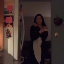 Almost Caught Masturbating In The Kitchen