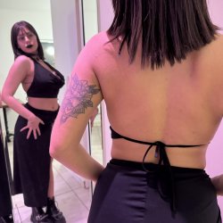 Would you fck me in front of the mirror Daddy