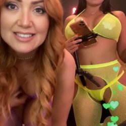 Andrea Legarreta y Galilea Montijo en Instagram Live