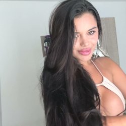 🔞 gorgeous girl small tits fingering pussy naked horny 😈💦 OF link