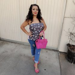 Hot Mexican MILF radio host and lowrider model gets tired of dudes comments and dick pics in her dms