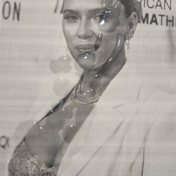 Scarlett Johanson cum tribute