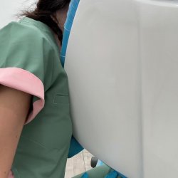 It is important to give my patients a good deep throat.