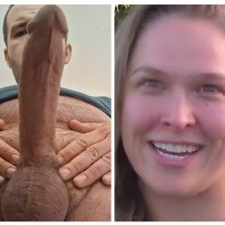 Love spraying my load to ronda tribute