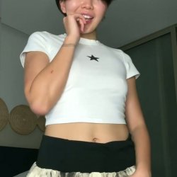 🔞 dirty girl small tits blowjob naked horny 😈💦 OF link