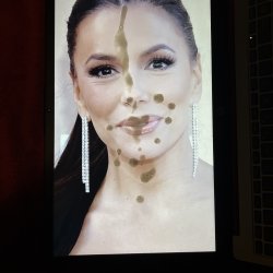 Pretty face Mature Latina MILF Eva L0ngoria cock and cum tribute #4 (she has me going nuts)