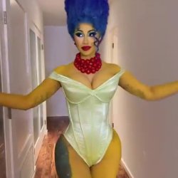 Cardi B Simpson