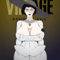 Resident Evil VIII 8 Village - Alcina Dimitrescu Vampire Daughters Rule34 Hentai Porn