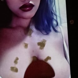 Ebony Irl Cum Tribute #6 (Huge Cumshot)