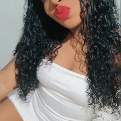 Brazilian Black Girl - Natural Big Lips and Big Ass