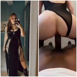 [User Submitted] Failed Serbian Goth TikTok Creator Doesn't Want You to Know She Secretly Loves BBC