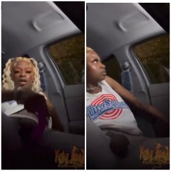 [Caught]"You Need Some Help With That?" Freaky Ebony's Public Bate Session Gets Interrupted