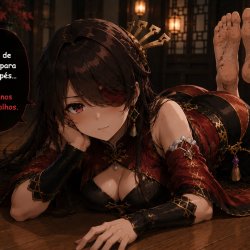 genshin impact feet ( Beidou ) 04