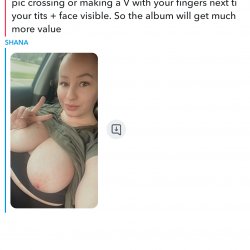 Shana Yates - complete exposure. Public dumb whore asked to be used and shared 1/3
