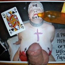 A crucifix gets me hard.