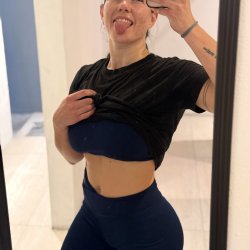Are you helping me with squats or just going to stare