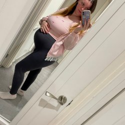 I hope some balls would be drained because of my preggy body