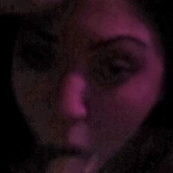 Dumb bitch sucking cock