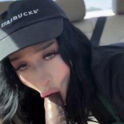 starbucks employee fucks with customer during her shift