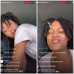 Facial on IG live