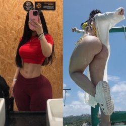 Grachilez, paraguaya nalgona de gimnasio